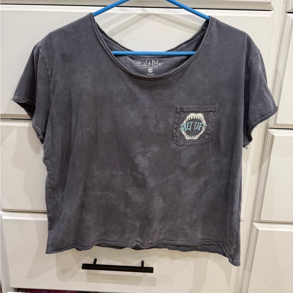 LRG Charcoal Women's Crop Top